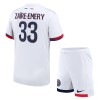 Dječji Nogometni Dres Paris Saint-Germain Zaire Emery 33 Gostujući 2024-25 Dječji Nogometni Dres Paris Saint-Germain Zaire Emery 33 Gostujući 2024-25